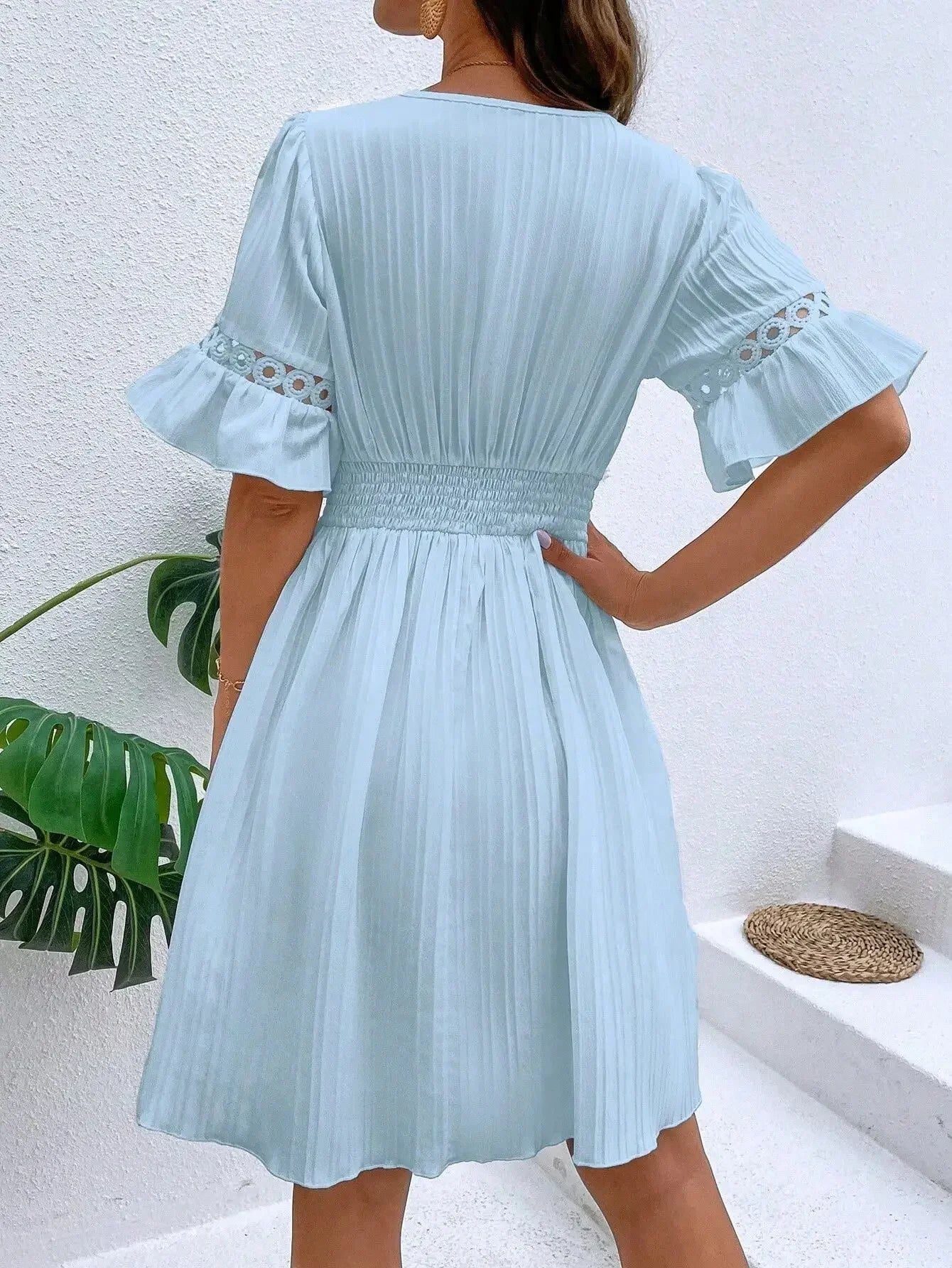 Women's Dress White Beach Dress