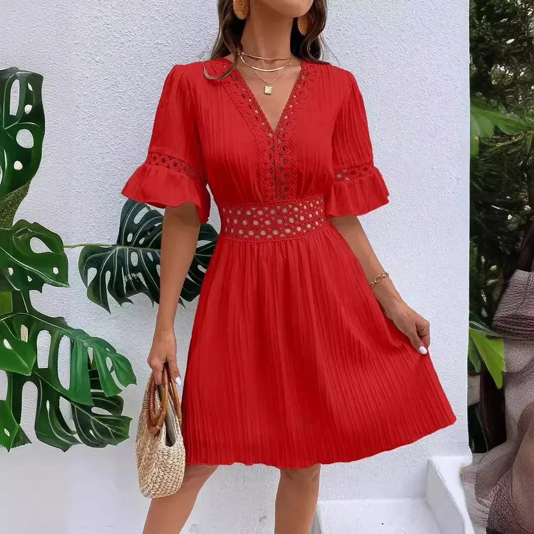Women's Dress White Beach Dress