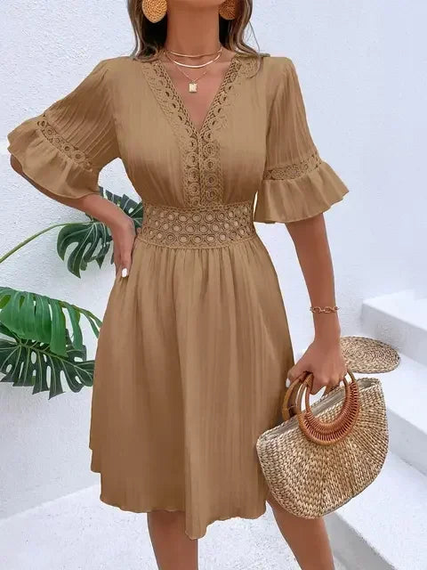 Women's Dress White Beach Dress