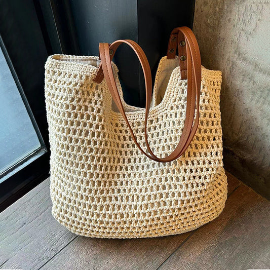 Casual Straw Women Handbags Summer Beach