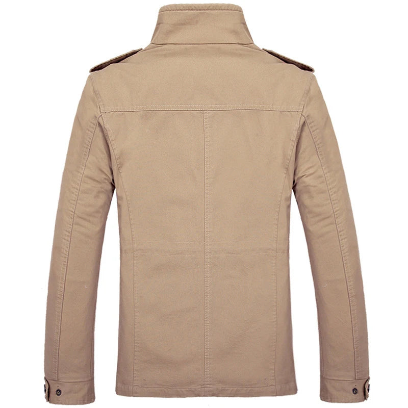 Men's Oversized Male Outerwear Pure Cotton Casual Jackets Coat Men Clothing