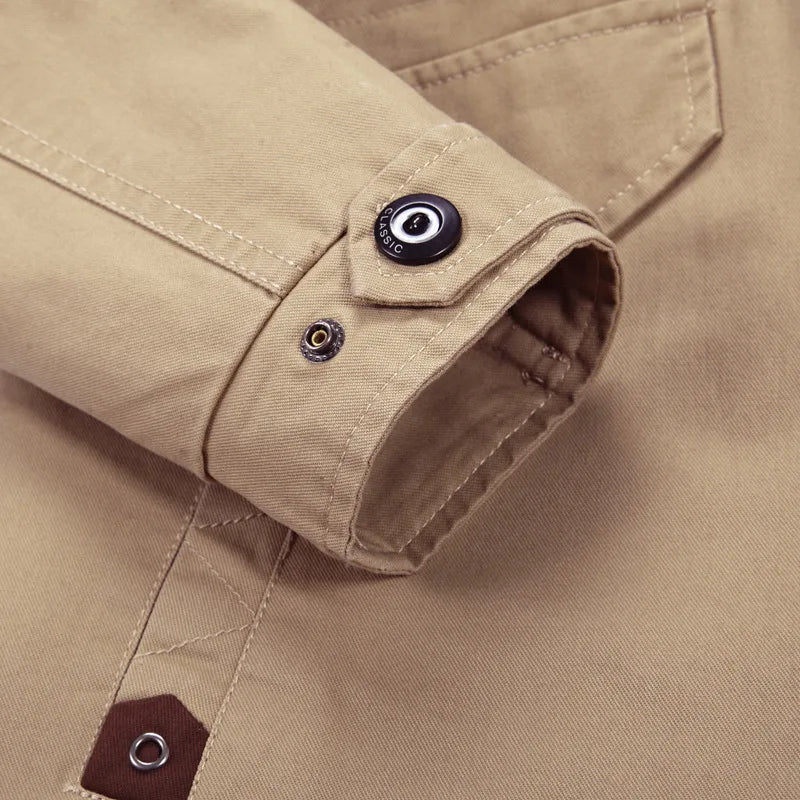 Men's Oversized Male Outerwear Pure Cotton Casual Jackets Coat Men Clothing